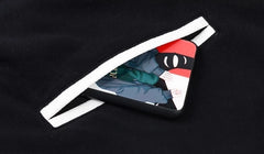White Lined Baseball Jacket