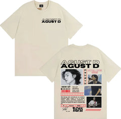 AgustD™ 2025 Tour Graphic Oversized Vintage T-Shirt
