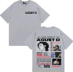AgustD™ 2025 Tour Graphic Oversized Vintage T-Shirt