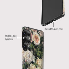 BloomGuard Floral Armor Case