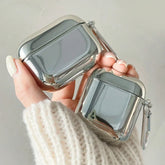 Silver Metal AirPods Case