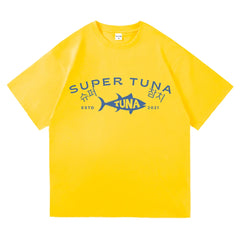 SuperTuna™ Retro Kawaii Cotton T-Shirt Harajuku Style