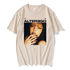 LISA “Alter Ego 2025” Graphic Oversized T-Shirt