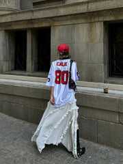 Minji-Style Oversized Summer Tee