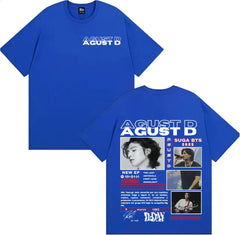 AgustD™ 2025 Tour Graphic Oversized Vintage T-Shirt