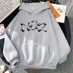 NewJeans “NJZ NWJNS” Oversized Graphic Hoodie