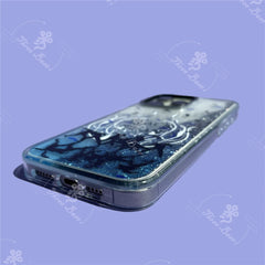 Black Swan Quicksand Glitter Case