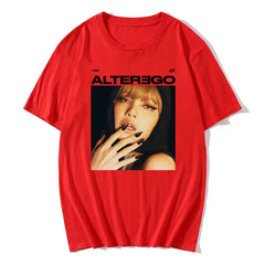 LISA “Alter Ego 2025” Graphic Oversized T-Shirt