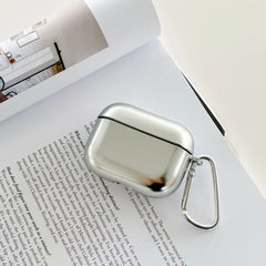 Silver Metal AirPods Case