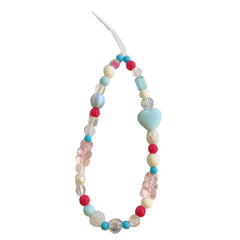 Blue Pink Bowknot Phone Chain