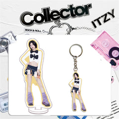 ITZY Collector 2-Piece Acrylic Stand Keychain Set