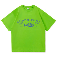 SuperTuna™ Retro Kawaii Cotton T-Shirt Harajuku Style