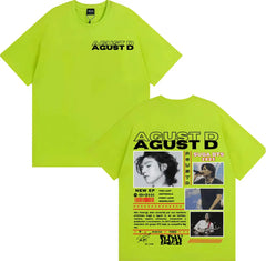 AgustD™ 2025 Tour Graphic Oversized Vintage T-Shirt