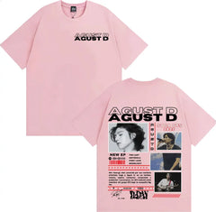 AgustD™ 2025 Tour Graphic Oversized Vintage T-Shirt