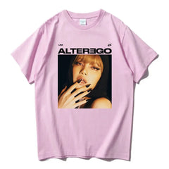 LISA “Alter Ego 2025” Graphic Oversized T-Shirt