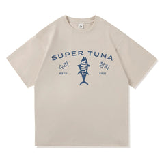 SuperTuna™ Retro Kawaii Cotton T-Shirt Harajuku Style