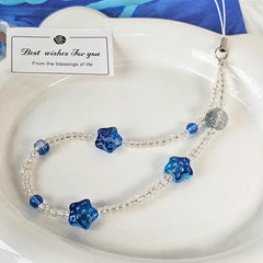 Korean Star Beaded Phone Strap