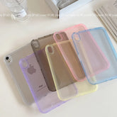 Clear Back Color Bumper iPad Case