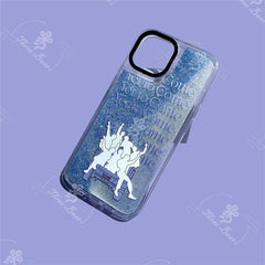 Black Swan Quicksand Glitter Case