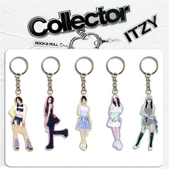 ITZY Collector 2-Piece Acrylic Stand Keychain Set