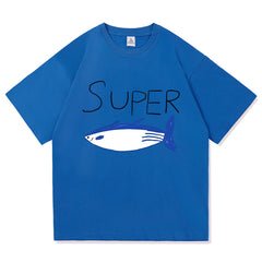 SuperTuna™ Retro Kawaii Cotton T-Shirt Harajuku Style