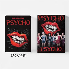 BABYMONSTER “PSYCHO Album” 55PCS Photocard Set