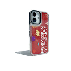 Black Swan Quicksand Glitter Case