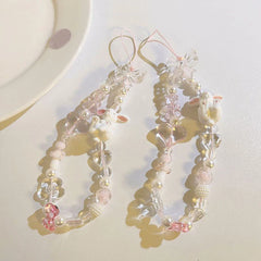 Blue Pink Bowknot Phone Chain