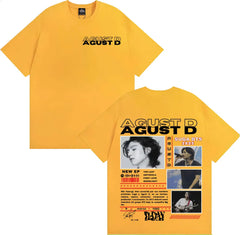 AgustD™ 2025 Tour Graphic Oversized Vintage T-Shirt