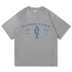 SuperTuna™ Retro Kawaii Cotton T-Shirt Harajuku Style
