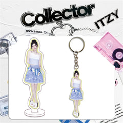 ITZY Collector 2-Piece Acrylic Stand Keychain Set