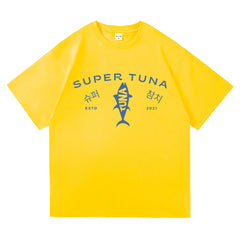 SuperTuna™ Retro Kawaii Cotton T-Shirt Harajuku Style