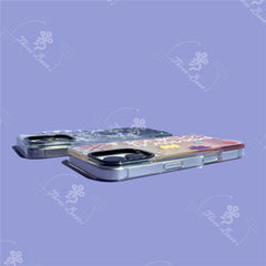 Black Swan Quicksand Glitter Case