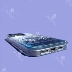 Black Swan Quicksand Glitter Case