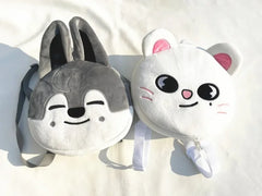 SKZoo™ Plush Backpack 2025 Wolfchan Felix Leebit PuppyM