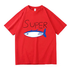 SuperTuna™ Retro Kawaii Cotton T-Shirt Harajuku Style