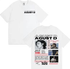 AgustD™ 2025 Tour Graphic Oversized Vintage T-Shirt