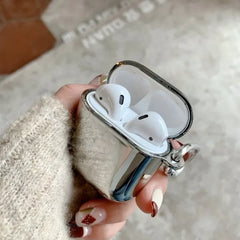 Silver Metal AirPods Case