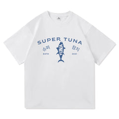 SuperTuna™ Retro Kawaii Cotton T-Shirt Harajuku Style