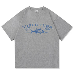 SuperTuna™ Retro Kawaii Cotton T-Shirt Harajuku Style