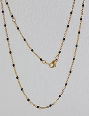 Seungmin Gold Beaded Necklace