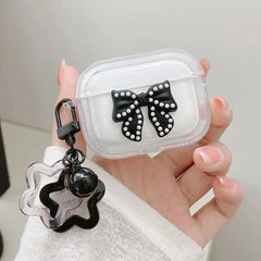 Crystal Rabbit Star AirPods Case