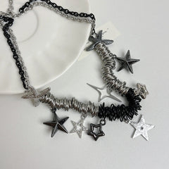 Rami Star Hoops Necklace