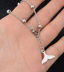 Suga Silver Dolphin Tail Bracelet