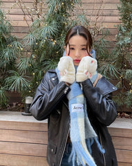 Wonyoung Bunny Plush Mittens