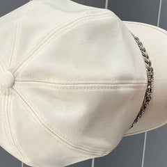 Rei Canvas Chained Beret Hat