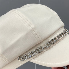 Rei Canvas Chained Beret Hat