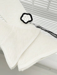 Danielle Ivory Flower Embroidered Cardigan