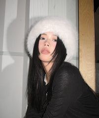 Eunchae Furry Dome Hat