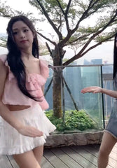 Ahyeon Mini Bows Croquette Skirt